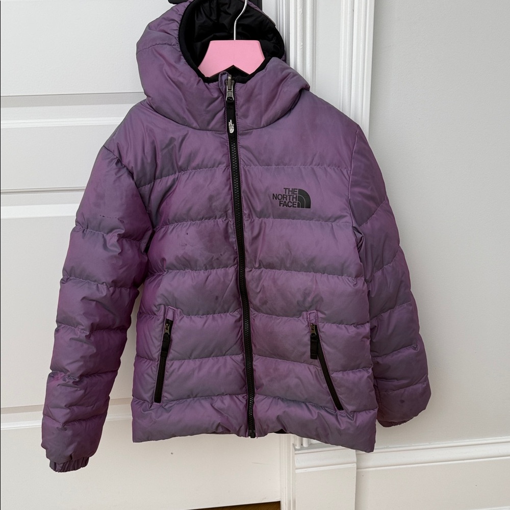 The North Face Lavender Hooded Jacket (used)
